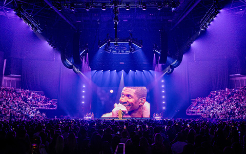 Usher’s “Past Present Future” Tour, Backed by Cohesion PA, Sees
